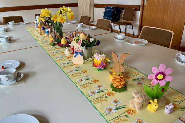 gedeckter Tisch